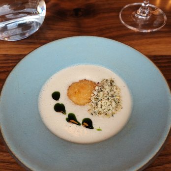Kochi - Pine nut and potato milk soup - Korean Near Me - New York, New York Kochi - Pine nut and potato milk soup - Korean Near Me - New York, New York