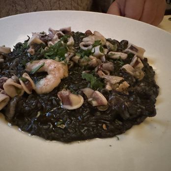 Perbacco - Squid Risotto - Italian Near Me - San Francisco, California Perbacco - Squid Risotto - Italian Near Me - San Francisco, California