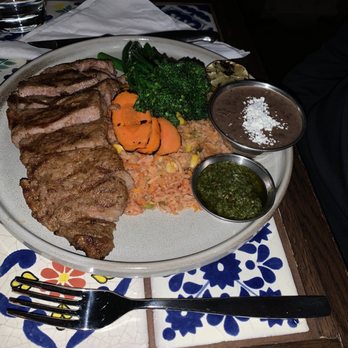 Anejo - Steak with chimmichuri sauce - Bars Near Me - Toronto, Ontario