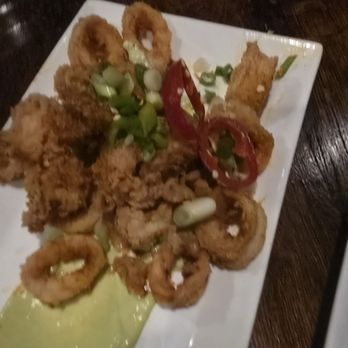 Barrel & Crow - Fried Calamari - pretty good, but missing sauce. - Southern Near Me - Bethesda, Maryland Barrel & Crow - Fried Calamari - pretty good, but missing sauce. - Southern Near Me - Bethesda, Maryland