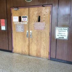 Knoxville Police Department - Courtroom entrance