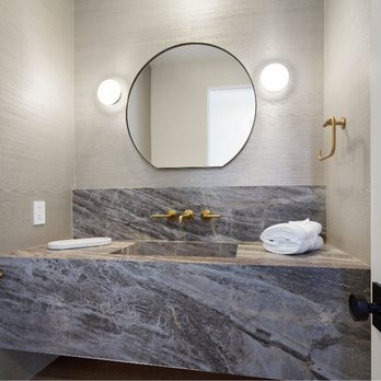 SC Design Center - Bathroom Remodel with Stone Sink - Hardware Stores Near Me - San Clemente, California SC Design Center - Bathroom Remodel with Stone Sink - Hardware Stores Near Me - San Clemente, California