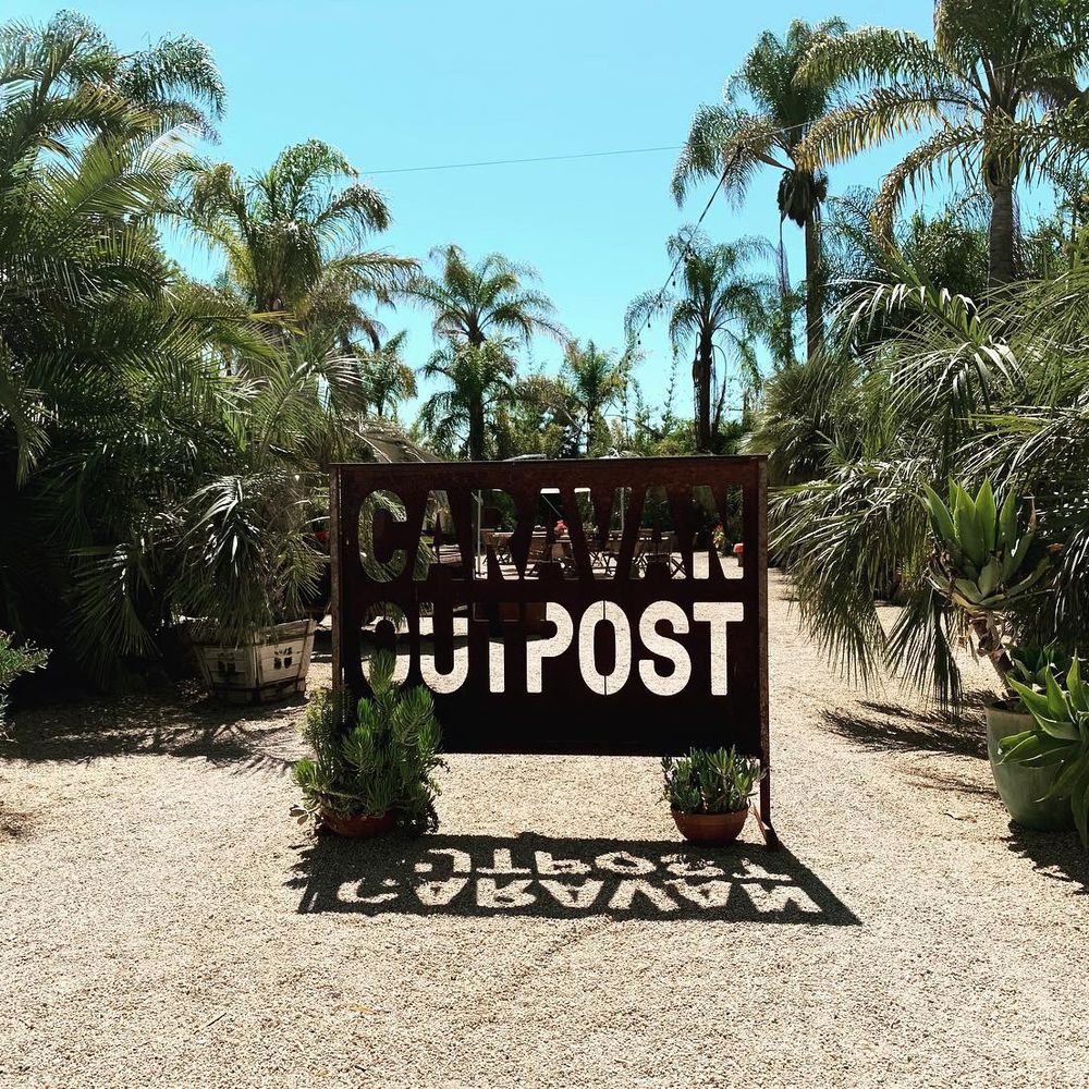 Caravan Outpost - Entrance - Hotels Near Me - Ojai, California