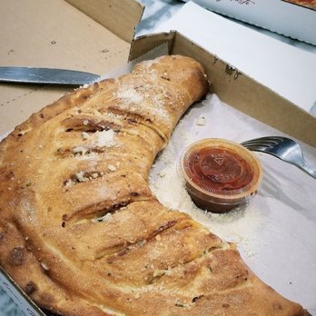 Pie In The Sky - Huge calzone! DELICIOUS - Pizza Near Me - Baltimore, Maryland