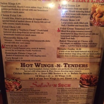 Shorty's Bar-B-Q - More portions for starters/appetizers - Barbeque Near Me - Miami, Florida Shorty's Bar-B-Q - More portions for starters/appetizers - Barbeque Near Me - Miami, Florida