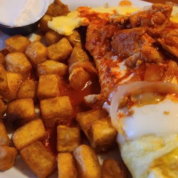 Ely's Restaurant - Chicken enchilada omelet - Breakfast & Brunch Near Me - Las Vegas, Nevada