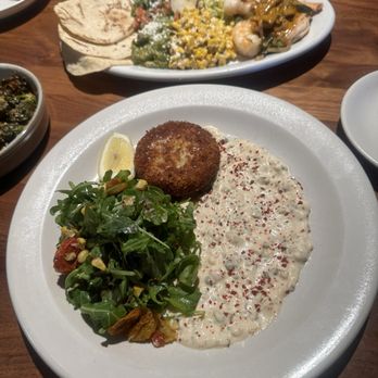 The Henry - Jumbo Lump Crab Cake and Grilled Shrimp Taco PlatterShrimp - Coffee & Tea Near Me - Coronado, California
