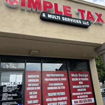 Simple Tax & Multi Services - Tax Services Near Me - Lakewood, California Simple Tax & Multi Services - Tax Services Near Me - Lakewood, California