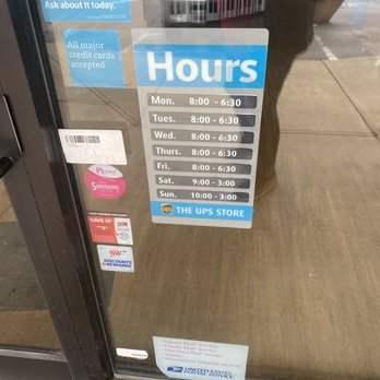 The UPS Store - Time of opening 8:00 am but opened at 9 am - Shipping Centers Near Me - Bowling Green, Kentucky
