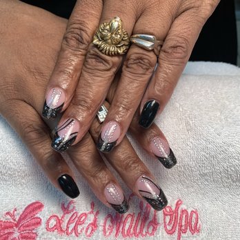 Lee's Nails Spa - Black elegant - Nail Salons Near Me - Harrisonburg, Virginia