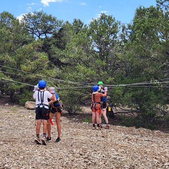 Captain Zipline - Safety training before the zipline tour! - Ziplining Near Me - Salida, Colorado