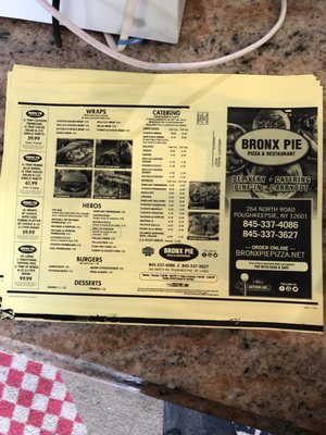 Menu photo 6 Bronx Pie Pizza Poughkeepsie, NY