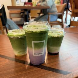 mango coconut matcha, blueberry matcha, ube matcha mango coconut matcha, blueberry matcha, ube matcha
