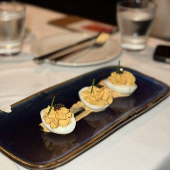 A'Bouzy - Deviled Eggs - Champagne Bars Near Me - Houston, Texas A'Bouzy - Deviled Eggs - Champagne Bars Near Me - Houston, Texas