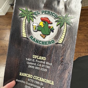 El Perico Ranchero - Menu - Mexican Near Me - Rancho Cucamonga, California