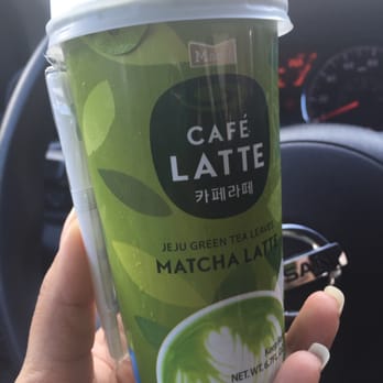 Palama Supermarket - Cute little matcha latte! - International Grocery Near Me - Honolulu, Hawaii