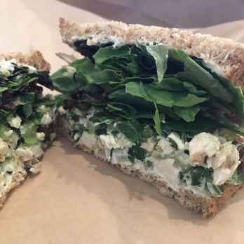 Luscious Lorraine's - TARRAGON CHICKEN SANDWICH  to go on fresh made bread to go! :)) - Juice Bars & Smoothies Near Me - Palm Desert, California