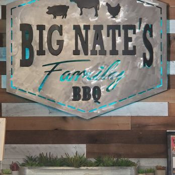 Big Nate's Family BBQ - Inside sign - Barbeque Near Me - Mesa, Arizona Big Nate's Family BBQ - Inside sign - Barbeque Near Me - Mesa, Arizona