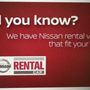 Patterson Nissan Rental Cars