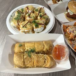 Desi Rasoi - Spaghetti noodles spring rolls and this is the item I forgot but it's my fav one on the menu