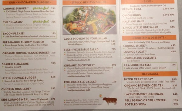 Menu photo 5 Burger Lounge Los Angeles, CA Menu photo 5 Burger Lounge Los Angeles, CA