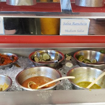 Mr Taco - Salsa bar - Mexican Near Me - Roswell, Georgia