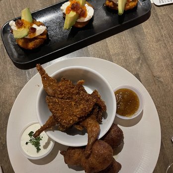 Black Walnut - Quail wings...a MUST! - New American Near Me - Oklahoma City, Oklahoma Black Walnut - Quail wings...a MUST! - New American Near Me - Oklahoma City, Oklahoma