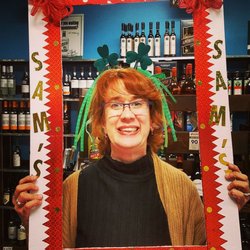 Sam's Wines & Spirits - One of Sam's friendly employees, Jane.