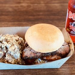 Koop's BBQ Kitchen & Catering - Heffin Hog & Dirty Rice