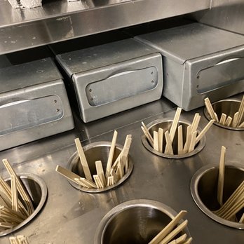 CAVA - Filthy cutlery area/no napkins - Mediterranean Near Me - Irvine, California CAVA - Filthy cutlery area/no napkins - Mediterranean Near Me - Irvine, California