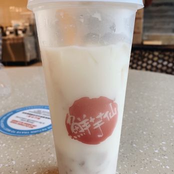 Meet Fresh - Taro Paste Fresh Milk Green Tea - Desserts Near Me - Cupertino, California