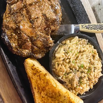 CharBar No 7 - 12oz Ribeye, Mushrom risotto - Seafood Near Me - Greensboro, North Carolina
