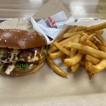 Uncle Jay Burger House - Hawaiian Burger French Fries - Burgers Near Me - Concord, California