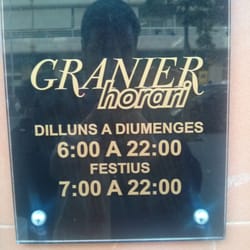 Granier - Horario