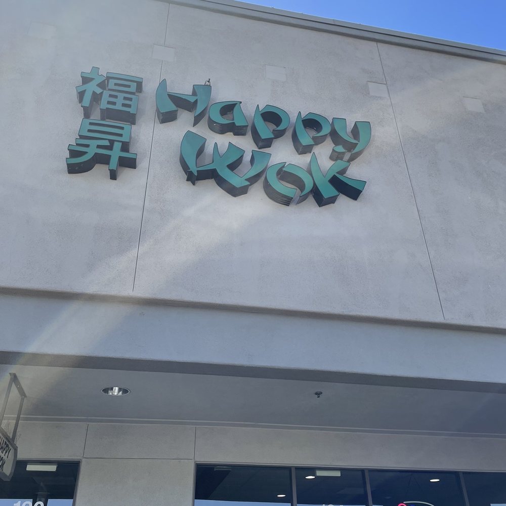 Happy Wok - Signage - Asian Fusion Near Me - Tucson, Arizona Happy Wok - Signage - Asian Fusion Near Me - Tucson, Arizona