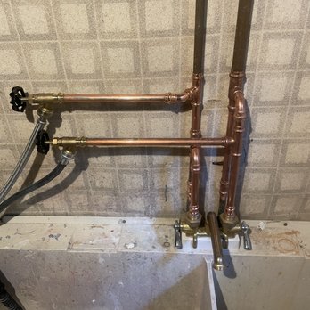 Wags Plumbing - Top feed faucet and washing machine shut off valves - Plumbing Near Me