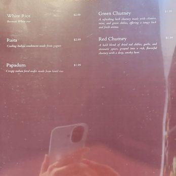 Khan Chacha Grill - Menu of sides in May 2026 - Indian Near Me - Pittsburgh, Pennsylvania
