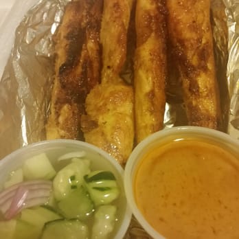 Aura Thai - Chicken satay - Thai Near Me - Long Beach, California Aura Thai - Chicken satay - Thai Near Me - Long Beach, California