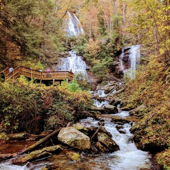 Anna Ruby Falls - Hiking Near Me - White, Georgia Anna Ruby Falls - Hiking Near Me - White, Georgia