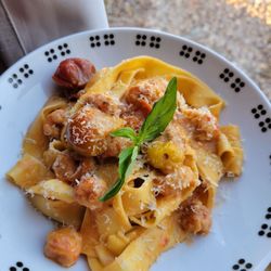 Trader Joe's - TikTok Trader Joe's Lobster Pasta (after).
