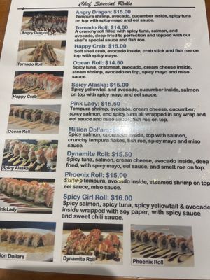 Menu photo 4 Sushi On Oracle Tucson, AZ Menu photo 4 Sushi On Oracle Tucson, AZ