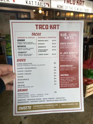 Menu photo 5 Taco Kat Orlando, FL Menu photo 5 Taco Kat Orlando, FL