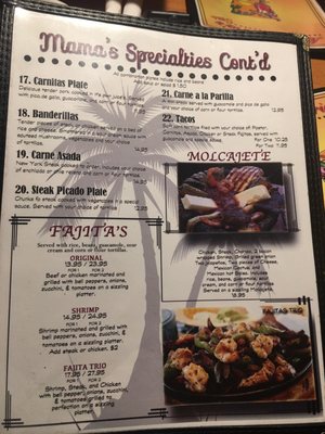 Menu photo 7 Mama Maria's Grill Phelan, CA Menu photo 7 Mama Maria's Grill Phelan, CA