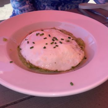 Memphis Cafe - Green chili grits with an egg on top! - Southern Near Me - Costa Mesa, California Memphis Cafe - Green chili grits with an egg on top! - Southern Near Me - Costa Mesa, California