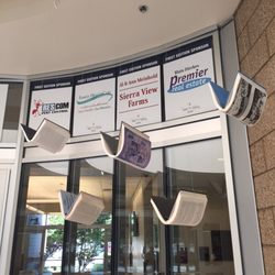 Tulare Public Library - Flying books