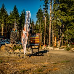 Olympic Adventure Campground - The view of our entrance