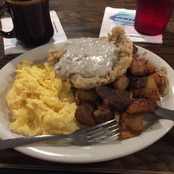 Long Branch Saloon - Chicken fried Rib-eye!! - Dive Bars Near Me - Anchorage, Alaska