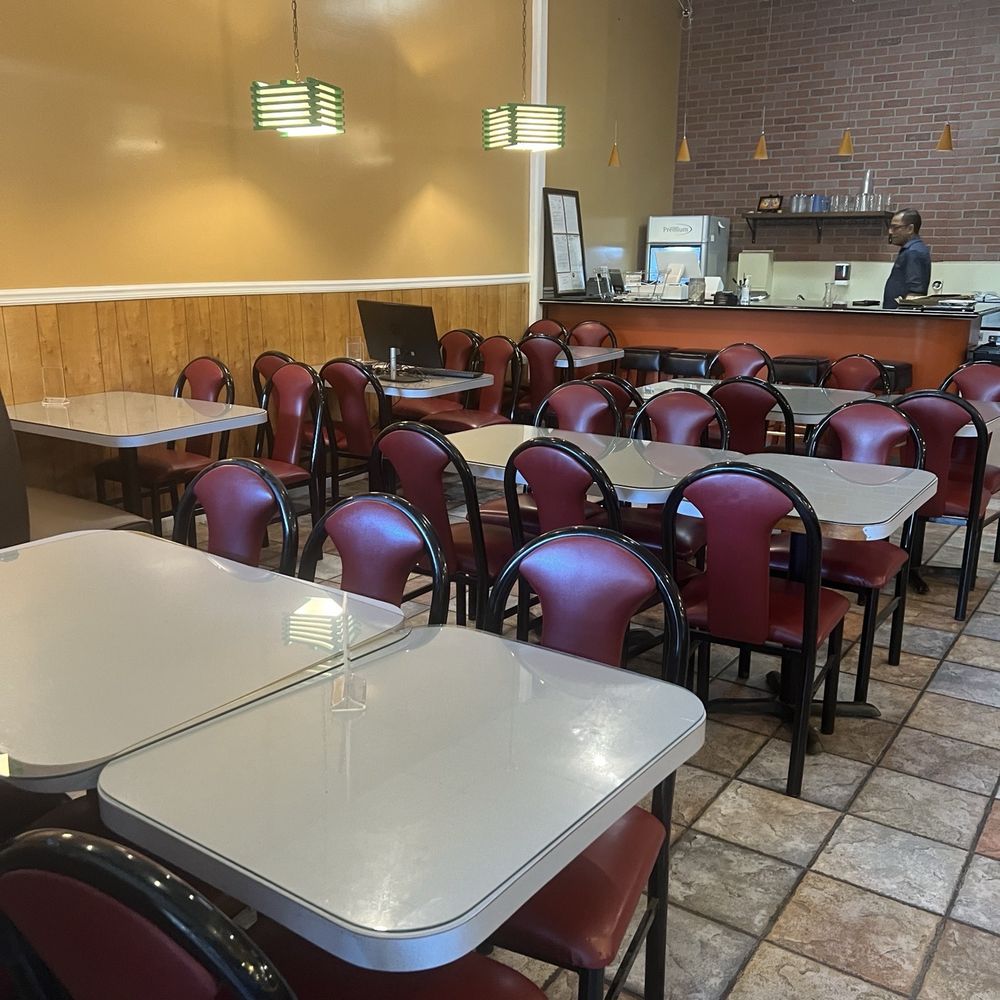 Taj Cafe - The interior, booths available as well - Indian Near Me - Santa Rosa, California