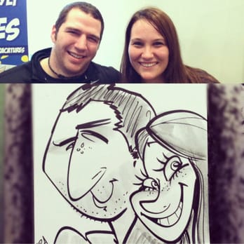 Blue Ribbon Caricatures - Example of a live caricature. - Caricatures Near Me - Cedar Rapids, Iowa Blue Ribbon Caricatures - Example of a live caricature. - Caricatures Near Me - Cedar Rapids, Iowa