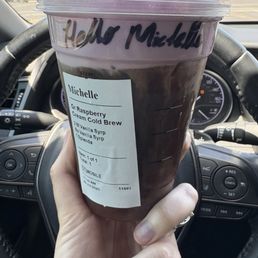 Raspberry Cream Cold Brew Raspberry Cream Cold Brew